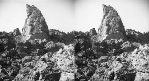 La roche Aiguille a Pas de Souci