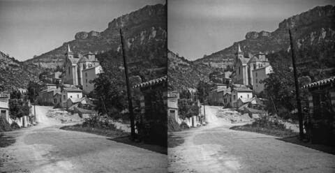 Vue générale de la route