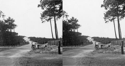 Montée de la route après le village
