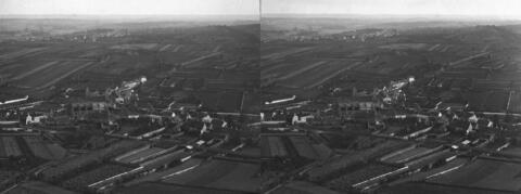 Longpont vu du haut de la tour de Marcoussis
