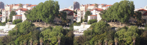 Miradouro da Graça vu d'un autre miraduro
